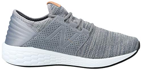 New Balance Men's Fresh Foam Cruz V2 Sneaker, Gunmetal, 11 2E US