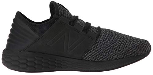 New Balance Men's Fresh Foam Cruz V2 Sneaker, Black/Magnet, 11 2E US