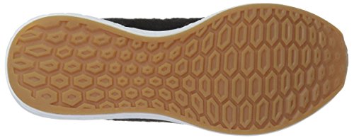 New Balance Women's Fresh Foam Cruz V2 Sneaker, Black/Magnet/White, 7 W US