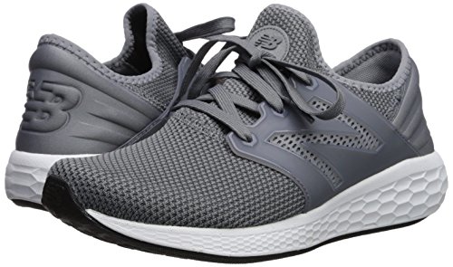 New Balance Men's Fresh Foam Cruz V2 Sneaker, Grey/White, 7 2E US