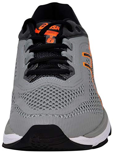 ASICS GT-2000 6 Men's Running Shoe, Stone Grey/Black, 9 M US