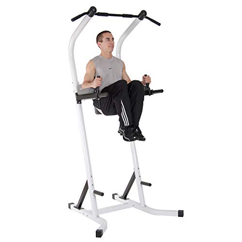 Body Champ Fitness Multi Function Power Tower/Multi Station for Home Office Gym Dip Stands Pull Up VKR/Space Saving PT600