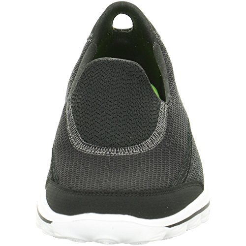 Skechers Performance Women's Go Walk 2 Slip-On Walking Shoe, Black White, 9 M US