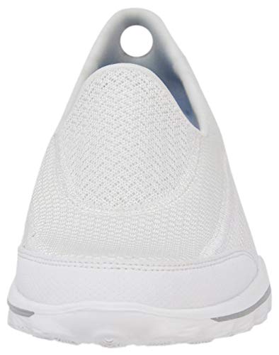 Skechers Performance Women's Go Walk 2 Slip-On Walking Shoe, White, 9 M US