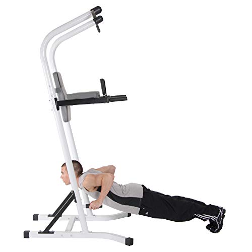 Body Champ Fitness Multi Function Power Tower/Multi Station for Home Office Gym Dip Stands Pull Up VKR/Space Saving PT600