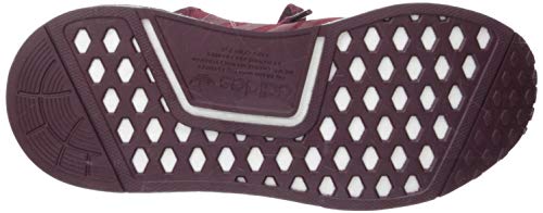 adidas Originals Women's NMD_R1 Running Shoe, Collegiate Burgundy/Collegiate Burgundy/Hi-Res Green, 8