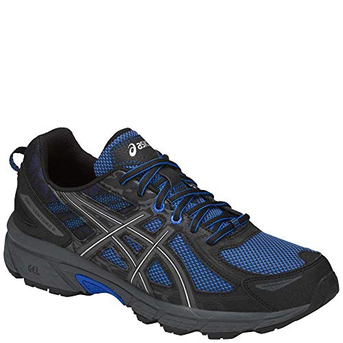 ASICS Mens Gel-Venture 6 Running Shoe, Victra Blue/Blue/Black, 10.5