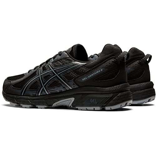 ASICS Men's Gel-Venture 6 Running Shoes, 9, Black/Black