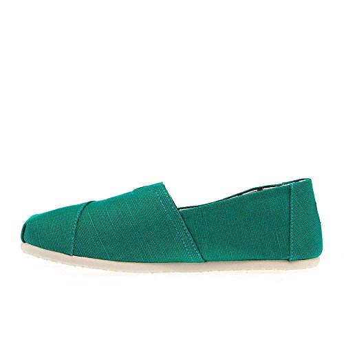 TOMS Venice Collection Alpargata Green Lake Heritage Canvas 8.5 D (M)