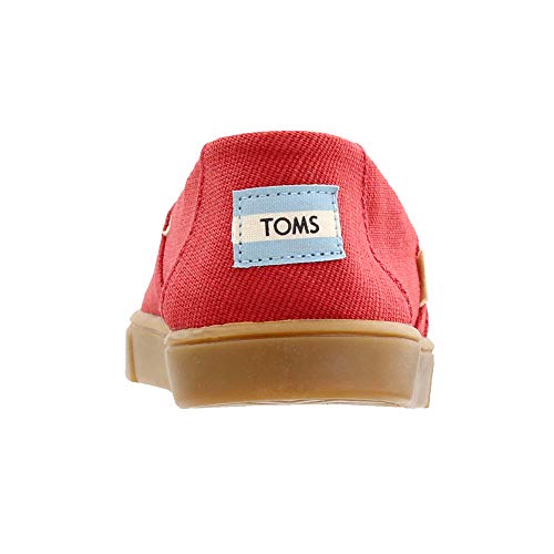 TOMS Women's Alpargata Espadrille, Size: 9 B(M) US, Color: Brick Red Heritage Canvas