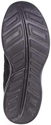 Joomra Women's Black Knit Gym Shoes, Size 7