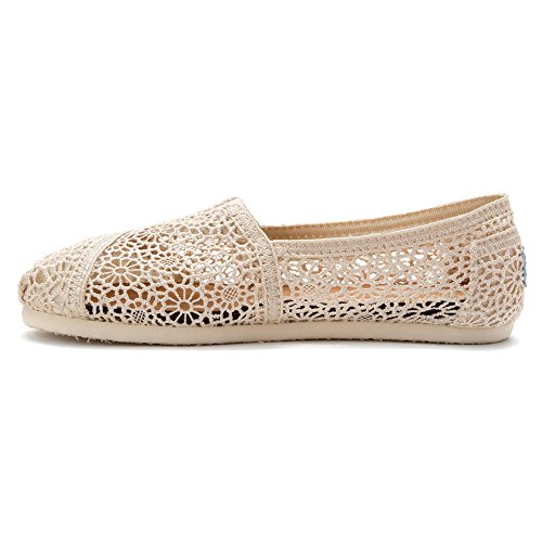 Toms Womens Classics Crochet Natural 001096b10-Natur 9