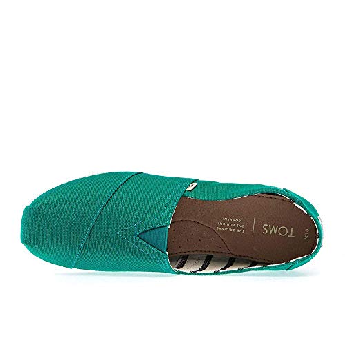 TOMS Venice Collection Alpargata Green Lake Heritage Canvas 8.5 D (M)