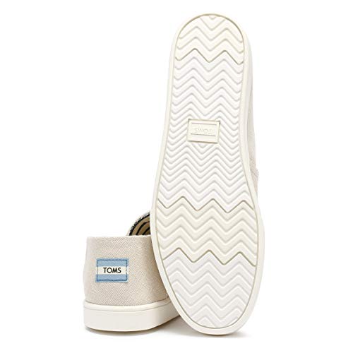 TOMS Heritage Canvas Women's Cupsole Alpargatas Venice Collection (9 M US, Natural)