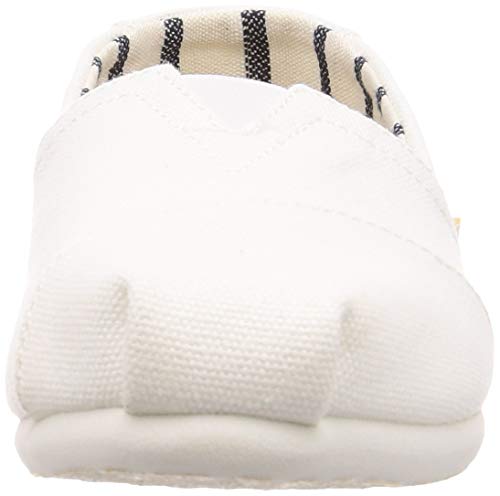 TOMS Women's White Canvas Alpr ESP (Size: 8.5)