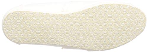 TOMS Women's White Canvas Alpr ESP (Size: 8.5)