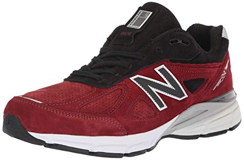 New Balance Men's 990v4 Sneaker, Red, 7 D US