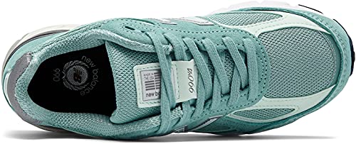 New Balance Men's 990v4 Sneaker, Green/White, 8.5 D US