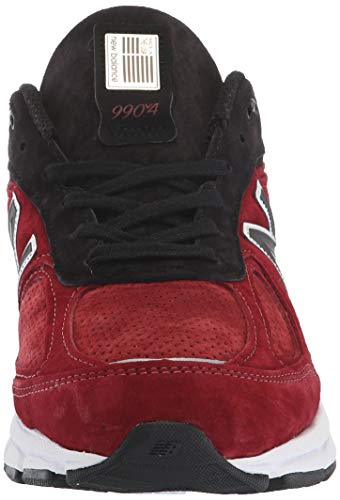 New Balance Men's 990v4 Sneaker, Red, 7 D US