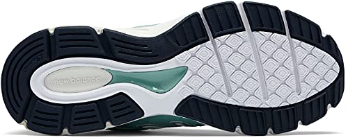 New Balance Men's 990v4 Sneaker, Green/White, 8.5 D US
