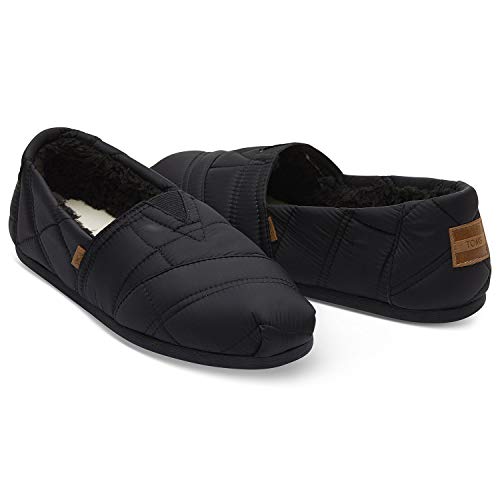 TOMS Black Quilted Nylon Men's Alpr ESP 10012608 (Size: 13)