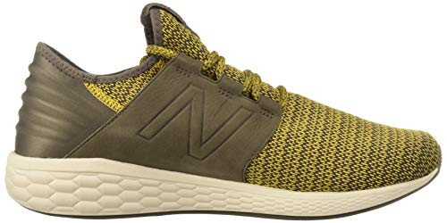 New Balance Men's Fresh Foam Cruz V2 Sneaker, Sunflower/Light Chalk Board/Birch, 15 D US