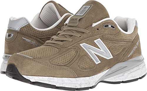 New Balance Men's Made 990 V4 Sneaker, Covert Green/Covert Green, 9 M US