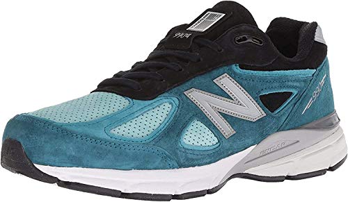 New Balance Men's M990V4 Running Shoe, Size: 8.5 Width: D Color: Moroccan Blue/Dark Cyan