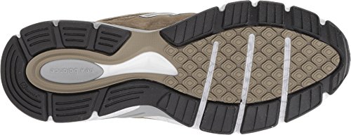 New Balance Men's Made 990 V4 Sneaker, Covert Green/Covert Green, 9 M US