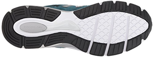 New Balance Men's M990V4 Running Shoe, Size: 8.5 Width: D Color: Moroccan Blue/Dark Cyan
