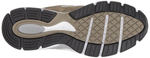 New Balance Men's Made 990 V4 Sneaker, Covert Green/Covert Green, 8 M US