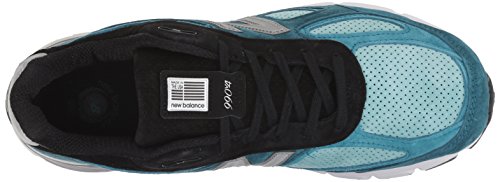 New Balance Men's M990V4 Running Shoe, Size: 8.5 Width: D Color: Moroccan Blue/Dark Cyan