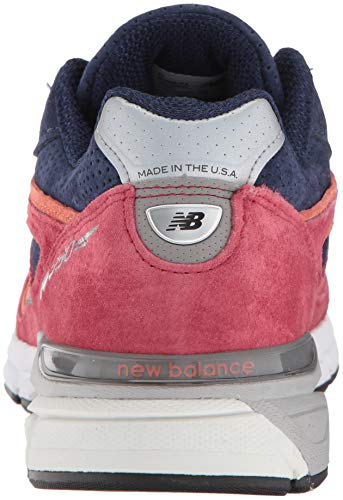 New Balance Men's 990v4 Sneaker, Orange, 9 D US