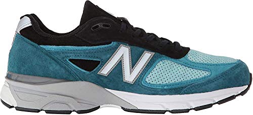 New Balance Men's M990V4 Running Shoe, Size: 8.5 Width: D Color: Moroccan Blue/Dark Cyan
