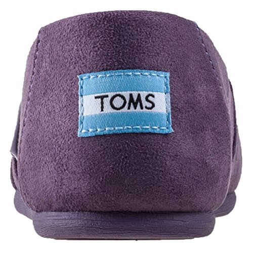 TOMS Women's Alpargata Microfiber Shoes Black Plum Size 6