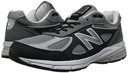 New Balance Men's M990V4 Running Shoe, Size: 7.5 Width: D Color: Magnet/Silver Mink