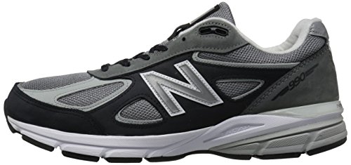 New Balance Men's M990V4 Running Shoe, Size: 7.5 Width: D Color: Magnet/Silver Mink