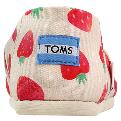 TOMS Women's Classics Espradille Pumps Birch Strawberries and US6 Cream