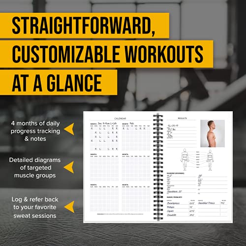 Fitness Journal for Women & Men - Track Weight Loss