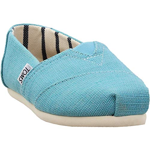 TOMS Women's Classics Marine Blue Heritage Canvas 10011663 Women's Size 5