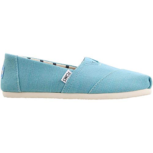 TOMS Women's Classics Marine Blue Heritage Canvas 10011663 Women's Size 5
