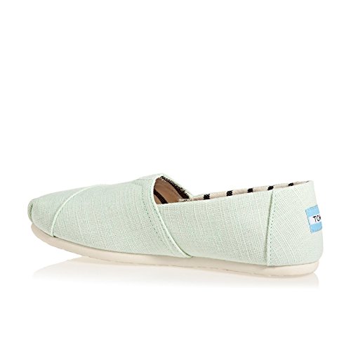 TOMS mens Classics fashion sneakers, Aqua, 5 US