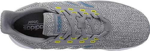 adidas Men's Duramo 9 Running Shoe, Grey/Real Teal/White, 11.5 M US