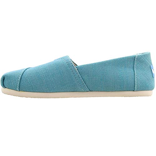 TOMS Women's Classics Marine Blue Heritage Canvas 10011663 Women's Size 5