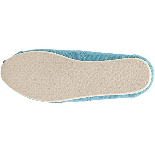 TOMS Women's Classics Marine Blue Heritage Canvas 10011663 Women's Size 5