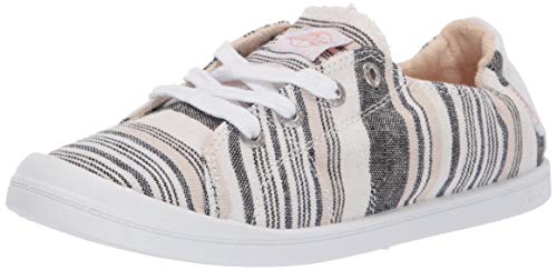 Roxy Women's Bayshore Slip On Sneaker Shoe, New Light Multi, 9 Medium US