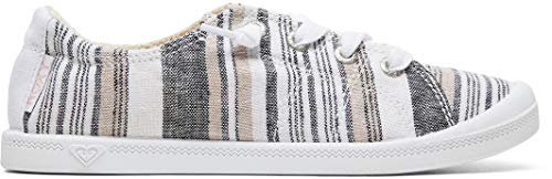 Roxy Women's Bayshore Slip On Sneaker Shoe, New Light Multi, 8 Medium US