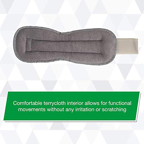 THERABAND Ankle Weights, Comfort Fit Wrist & Ankle Cuff Weight Set, Adjustable Walking Weights for Cardio, Home Workout, Ankle Strengthening & Physical Therapy, Green 1.5 lb. Each, Set of 2, 3 Pounds