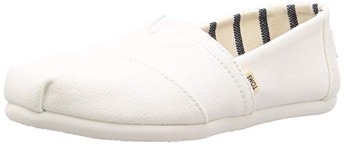 TOMS Women's White Canvas Alpr ESP (Size: 7)