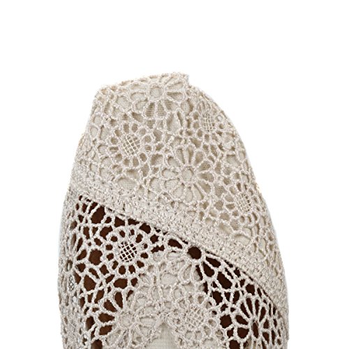 Women Classic Morocco Crochet Natural 001096B10-NATU-NATUR Size 7